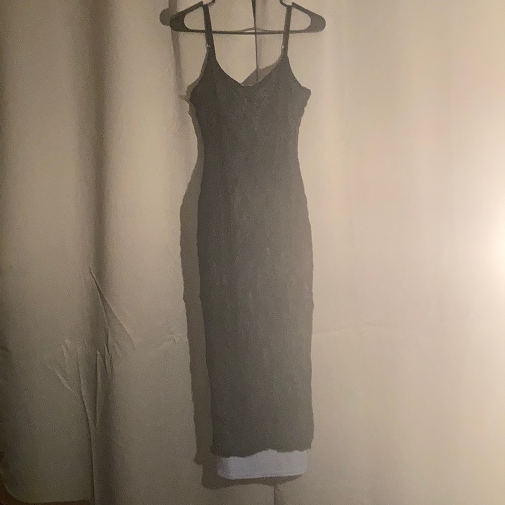 Aqua blush dress (M)